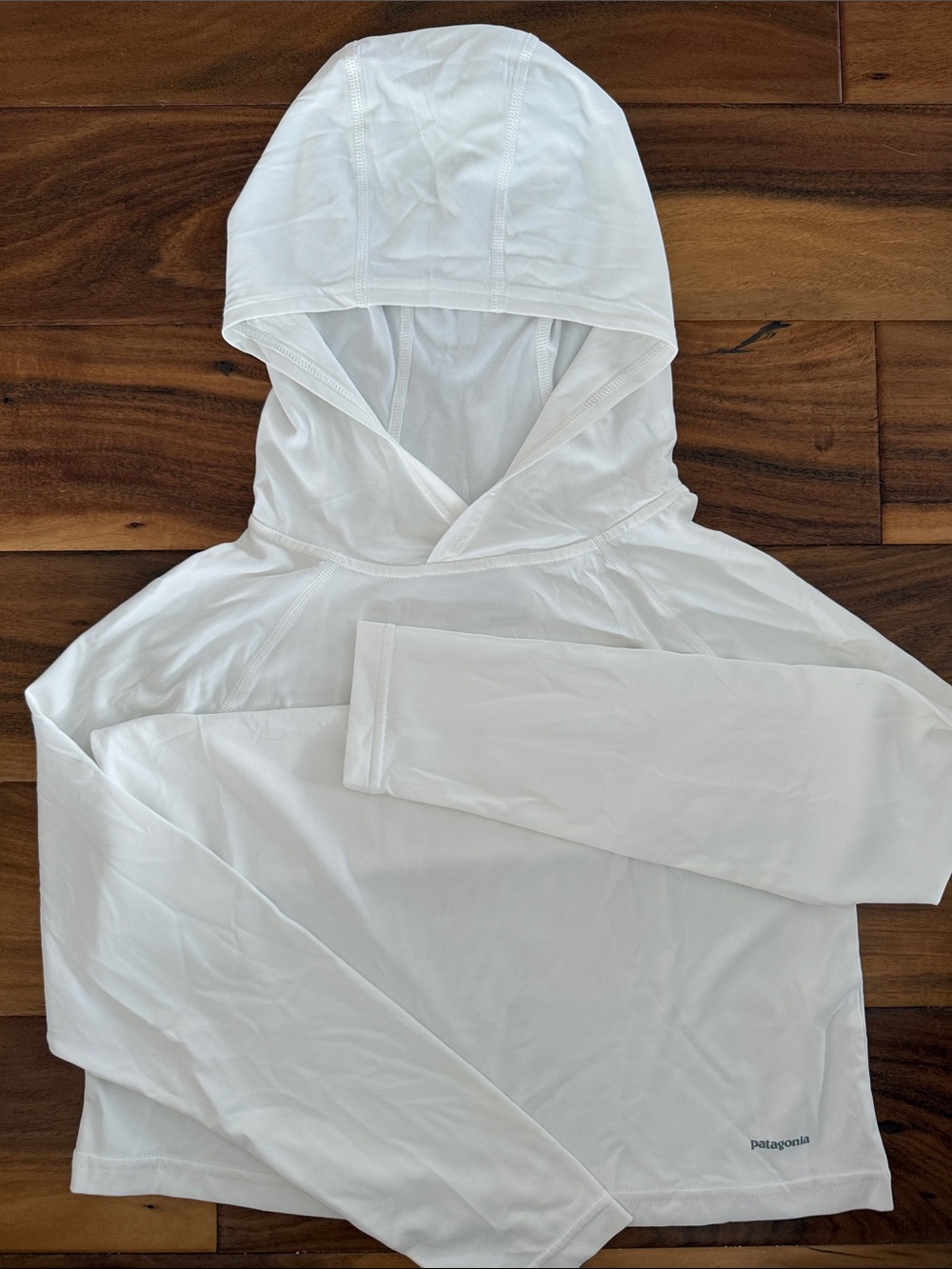 Patagonia Kids' Capilene® Cool Daily Hoody - White - Size M (10)